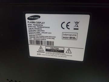 Б/в Телевізор Samsung ps42b430p 01-201041249