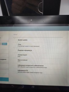 Б/в Планшет Asus memo pad me302 01-201056142