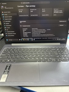 Б/в Ноутбук Lenovo 15/ryzen 5 7520u ddr5/16gb ddr4/ssd 480 gb/geforce 610m 01-201057726