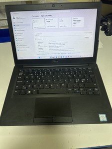 Б/в Ноутбук Dell 12/core i5 8350u ddr4/8gb ddr4/hdd *відсутній/ssd 256 gb/*інтегрована 01-201052574