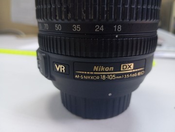 Б/в Фотооб`єктив Nikon af-s dx nikkor 18-105mm f/3,5-5,6g ed vr 01-201077885