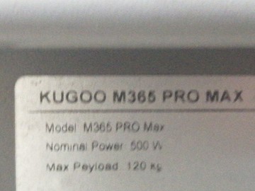 Б/в Електросамокат Kugoo m365 pro max 01-201096652