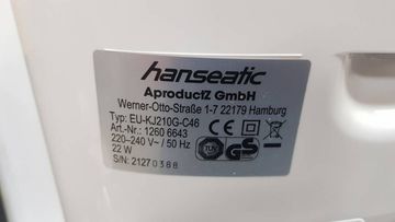 16-000255952: Hanseatic eu kj210g c46