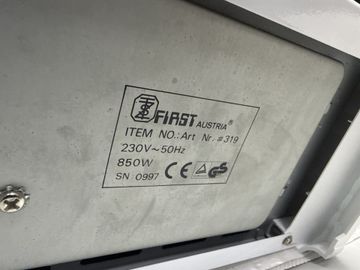Б/в Тостер First Austria 319 01-200809607