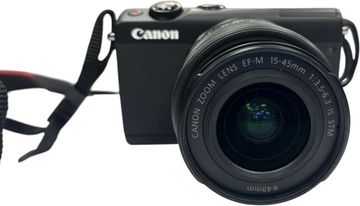 Б/в Фотоапарат Canon eos m100 + canon ef-m 15-45mm f/3.5-6.3 is stm zoom 01-200811594