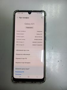 Б/у Мобильный телефон Samsung galaxy a31 4/64gb 01-200882487