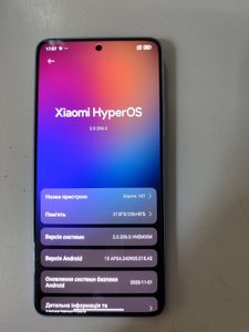 Б/в Мобільний телефон Xiaomi 14t 12/256gb 01-200886969