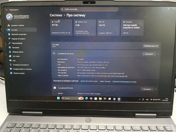 Б/в Ноутбук Lenovo 15/core i5-12450h ddr5/16gb ddr5/hdd *відсутній/ssd 512 gb/geforce rtx2050 4gb 01-200902284