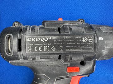 Б/в Шурупокрут Dnipro-M cd-218q 1акб 4ah зп 01-200902448