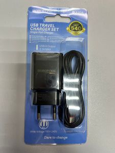 Б/в Мережевий зарядний пристрій Borofone ba20a type c 16-000273119