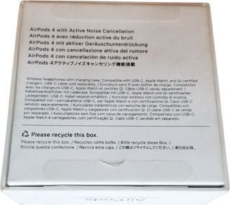 Б/в Навушники Apple airpods 4 with active noise cancellation 01-200859572