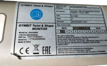 Б/в Тренажер Gymbit twist shape monitor dsc03602 01-200913878