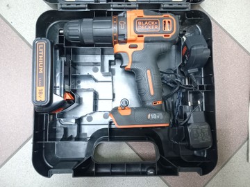 Б/в Шурупокрут Black&Decker bdchd18 1акб зп 01-200924771