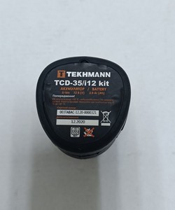 Б/в Шурупокрут Tekhmann tcd-35/i12 kit 01-200926967