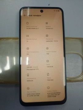 Б/в Мобільний телефон Tecno spark go 1 kl4 3/128gb 01-200928243