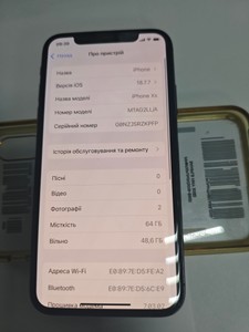 Б/в Мобільний телефон Apple iphone xs 64gb 01-200938366