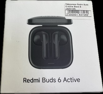 Б/в Навушники Redmi buds 6 active black 18-000096174