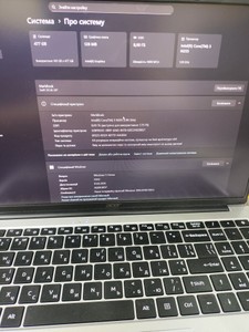 Б/в Ноутбук Acer 15/core 3 n355 ddr4/8gb ddr4/hdd *відсутній/ssd 500 gb/*інтегрована 01-200973017
