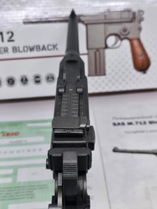 Б/в Пістолет пневматичний Sas m712 blowback 01-200983110