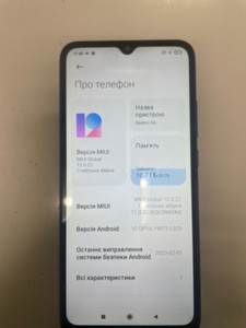 Б/у Мобильный телефон Xiaomi redmi 9a 2/32gb 01-200993160