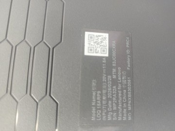 Б/в Ноутбук Lenovo 15/ryzen 7 7435hs ddr5/24gb ddr5/hdd *відсутній/ssd 1000 gb/geforce rtx4070 8gb 01-201054715