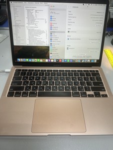 Б/в Ноутбук Apple macbook air 13" 2020 a2179 core i3 1,1ghz/ram8gb/ssd256gb/intel iris plus graphics 01-201082353