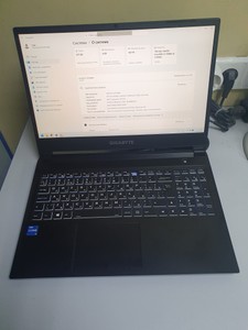 Gigabyte 15/core i5-11400h ddr4/16gb ddr4/hdd *відсутній/ssd 512 gb/geforce rtx3050ti 4gb