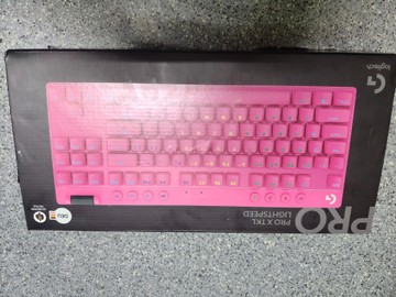 Б/в Клавіатура Logitech g pro x tkl lightspeed tactile magenta 01-201106351