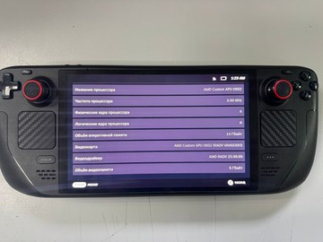Б/в Ігрова приставка Valve steam deck oled 1 tb 01-201123504