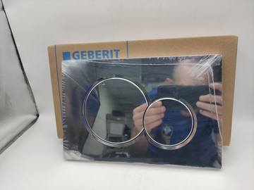 Б/у Клавиша смыва Geberit sigma01 round 01-201123697
