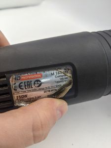 01-200630725: Sparky m 750e hd