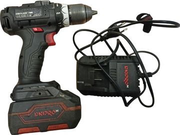 Б/в Дриль акумуляторна Dnipro-M cd-200bc ultra 1акб 4ah + зп 01-200800106