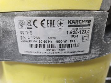 Б/в Пилосос Karcher wd 3 v-19/6/20 1.628-123.0 01-200811405