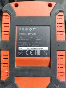 Б/у Шуруповерт Dnipro-M cd-218q 1акб 2ah зп 01-200811352
