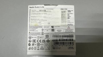 Б/в Навушники Xiaomi buds 6 lite black 18-000093505