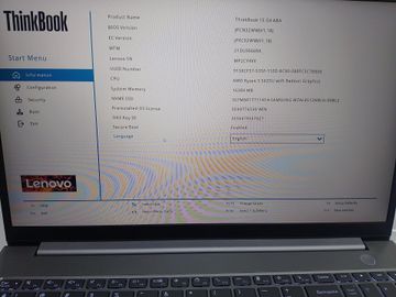 Б/в Ноутбук Lenovo 15/ryzen 5 5625u ddr4/16gb ddr4/hdd *відсутній/ssd 512 gb/*інтегрована 01-200862716