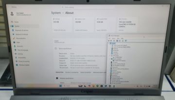 Б/в Ноутбук Casper 15/core i3-1115g4 ddr4/8gb ddr4/hdd *відсутній/ssd 250 gb/*інтегрована 01-200868040