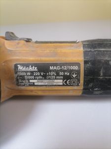 Б/в Кутова шліфмашина M?Chtz mag-12/1000 01-200890185