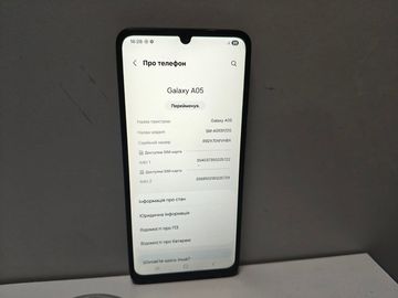 Б/в Мобільний телефон Samsung galaxy a05 4/64gb 01-200902947