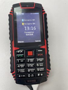 Б/в Мобільний телефон Sigma x-treme dt68 01-200905827