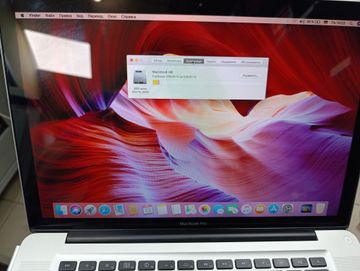 Б/в Ноутбук Apple a1286 15.4 core i5 2.4ghz/ram 8gb/ssd 250gb/geforce gt 330m 256mb 01-200919238