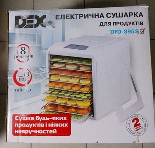 Б/в Сушарка для фруктів Dex dfd-395s 01-200925643