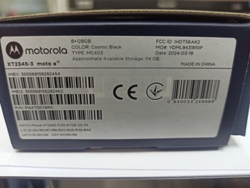 Б/в Мобільний телефон Motorola moto e13 8/128gb xt2345-3 01-200939897