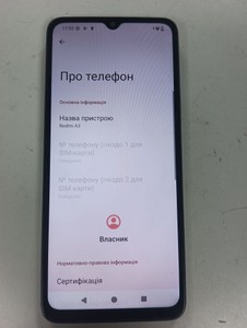 Б/в Мобільний телефон Xiaomi redmi a3 3/64gb 01-200953417