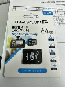 Б/в Карта пам'яті Team Group 64gb micro sd a1 xc v30 i 10 01-200989761
