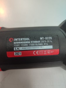 Б/в Кутова шліфмашина Intertool wt-0220 01-200996021