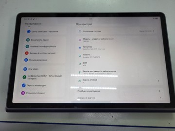 Б/у Планшет Lenovo tab plus 8/256gb wi-fi 01-200996990
