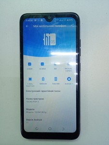 Б/в Мобільний телефон Tecno pop 5 2/32gb 01-200998106