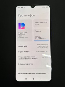 Б/в Мобільний телефон Xiaomi mi 9 lite 6/128gb 01-201012013