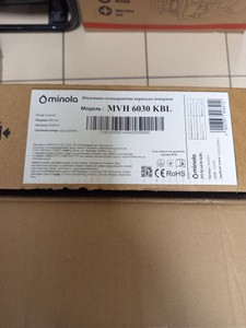 Б/в Варильна поверхня Minola mvh 6030 kbl 01-201041789